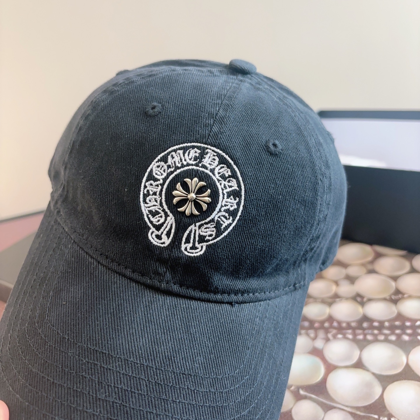 Chrome hearts 克罗心 新款十字架 高品质棒球帽，高端定制版！网红时尚博主同款！墙裂推荐！质