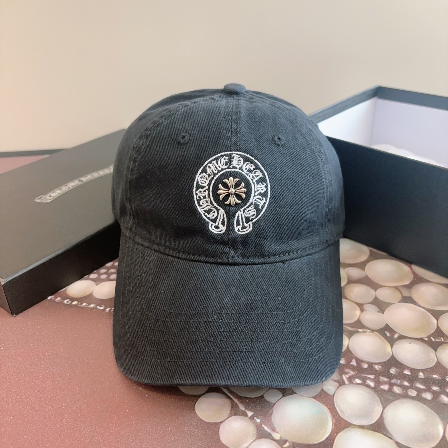 Chrome hearts 克罗心 新款十字架 高品质棒球帽，高端定制版！网红时尚博主同款！墙裂推荐！质