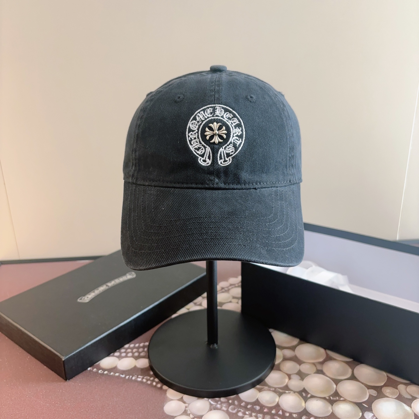 Chrome hearts 克罗心 新款十字架 高品质棒球帽，高端定制版！网红时尚博主同款！墙裂推荐！质