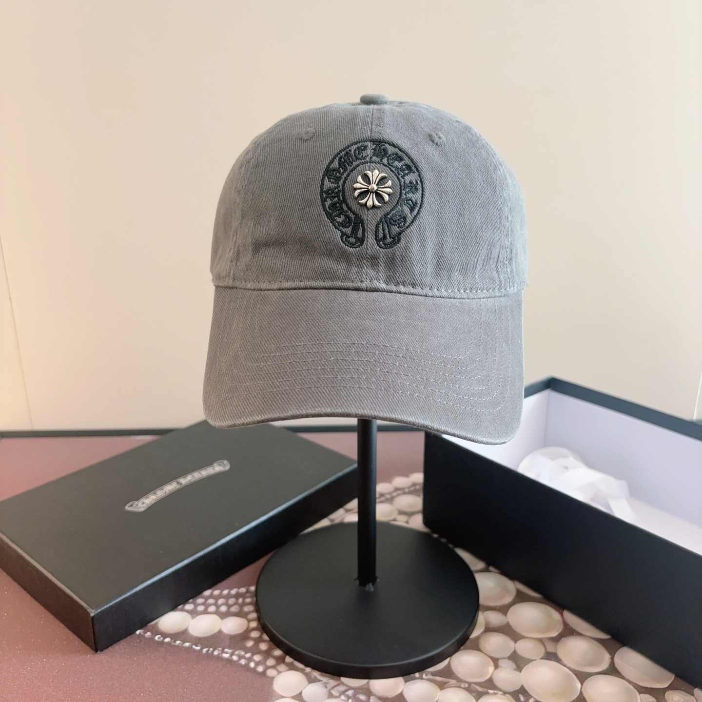 Chrome hearts 克罗心 新款十字架 高品质棒球帽，高端定制版！网红时尚博主同款！墙裂推荐！质