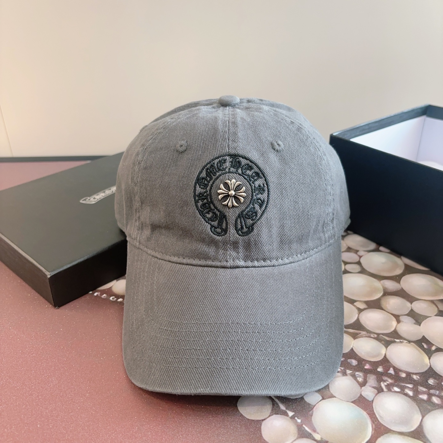 Chrome hearts 克罗心 新款十字架 高品质棒球帽，高端定制版！网红时尚博主同款！墙裂推荐！质