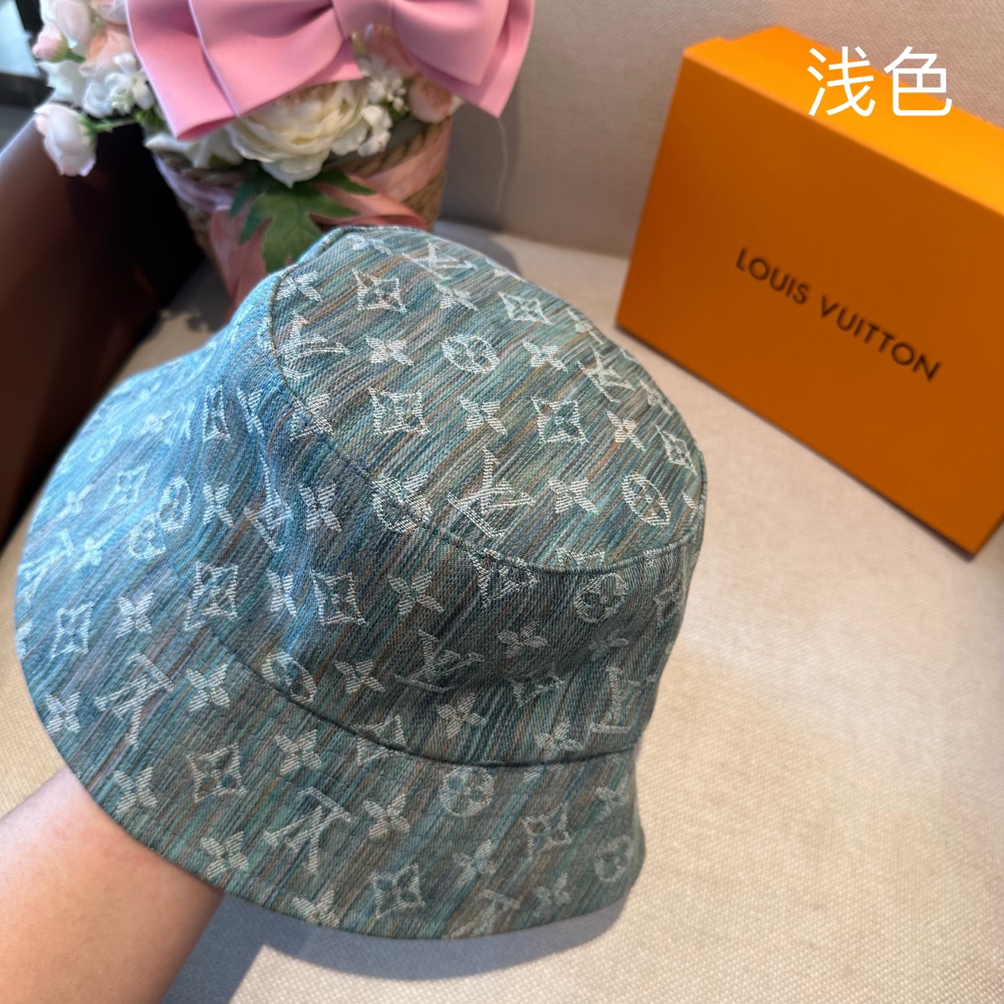 Louis Vuitton Lv路易威登2026新款可遮阳帽女透气渔夫帽