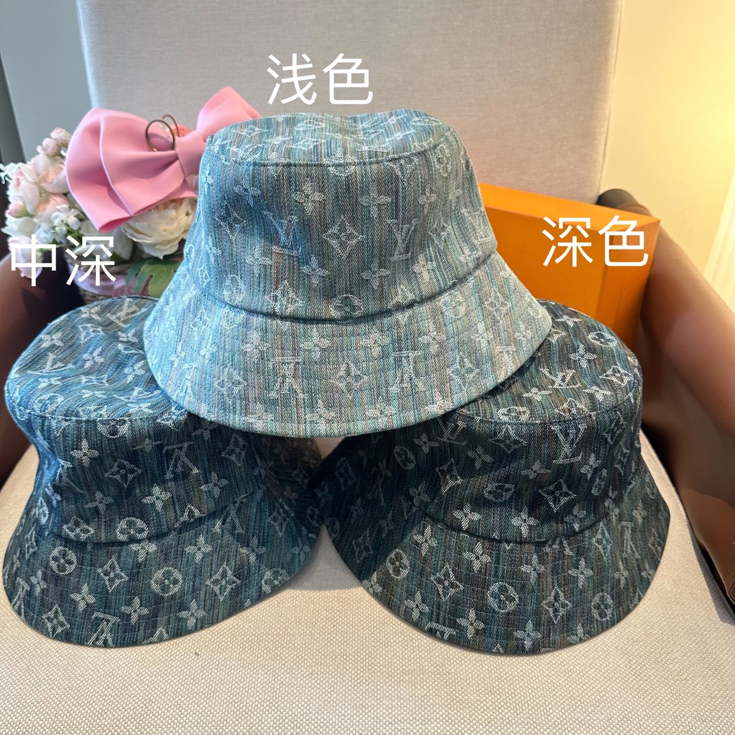 Louis Vuitton Lv路易威登2026新款可遮阳帽女透气渔夫帽
