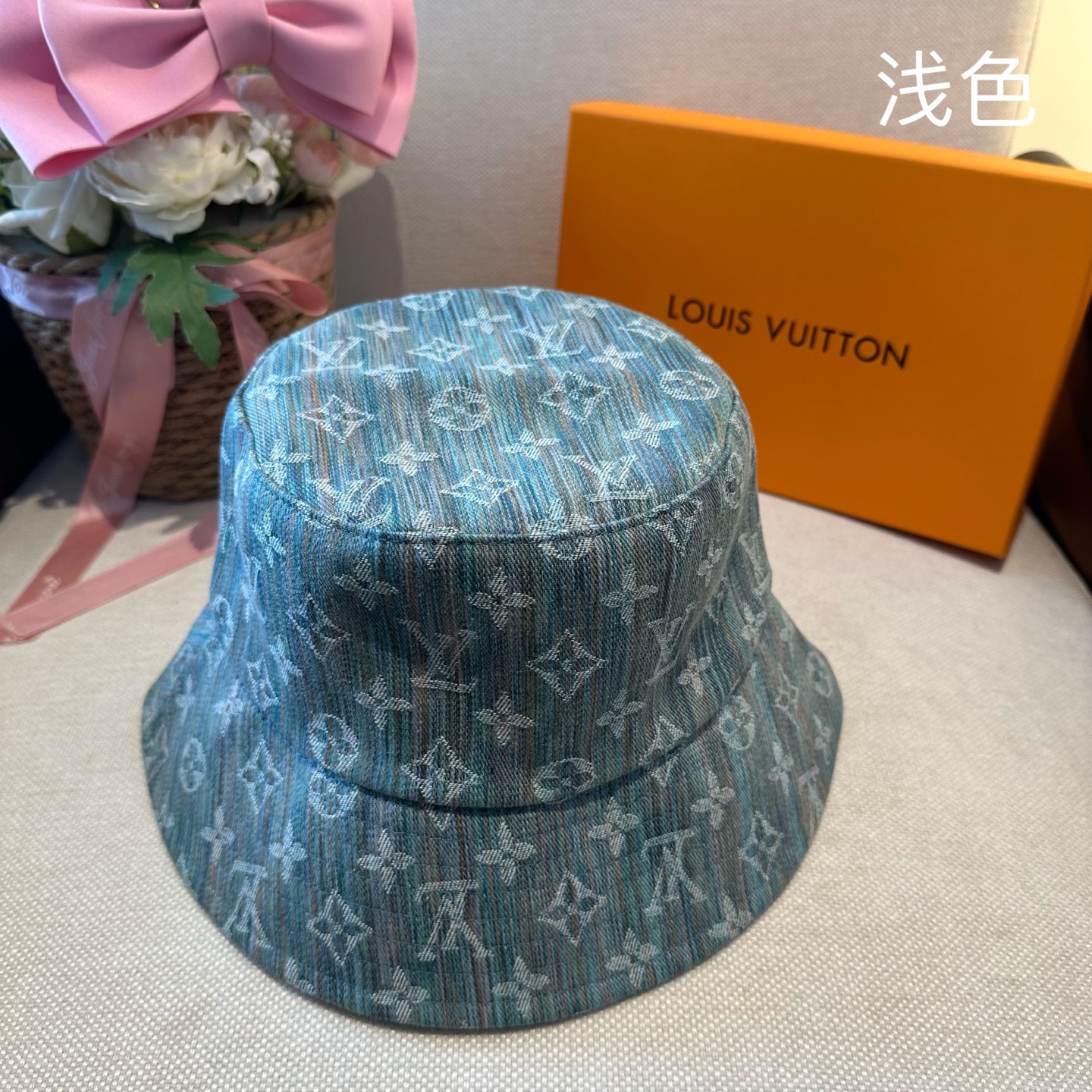 Louis Vuitton Lv路易威登2026新款可遮阳帽女透气渔夫帽