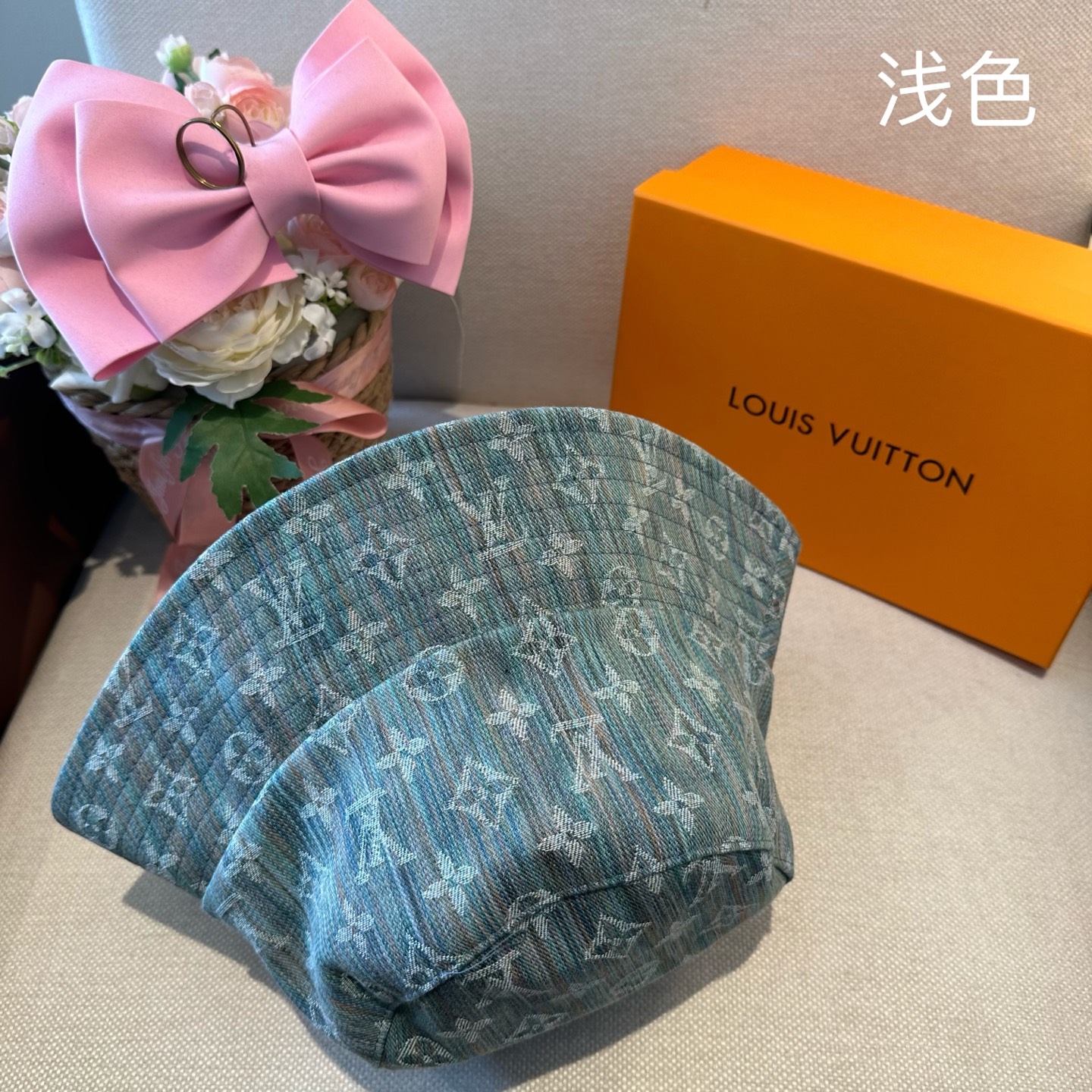 Louis Vuitton Lv路易威登2026新款可遮阳帽女透气渔夫帽