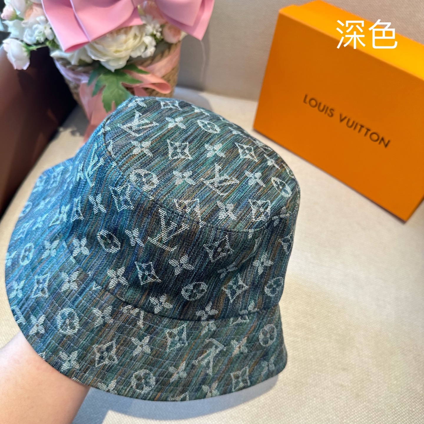 Louis Vuitton Lv路易威登2026新款可遮阳帽女透气渔夫帽