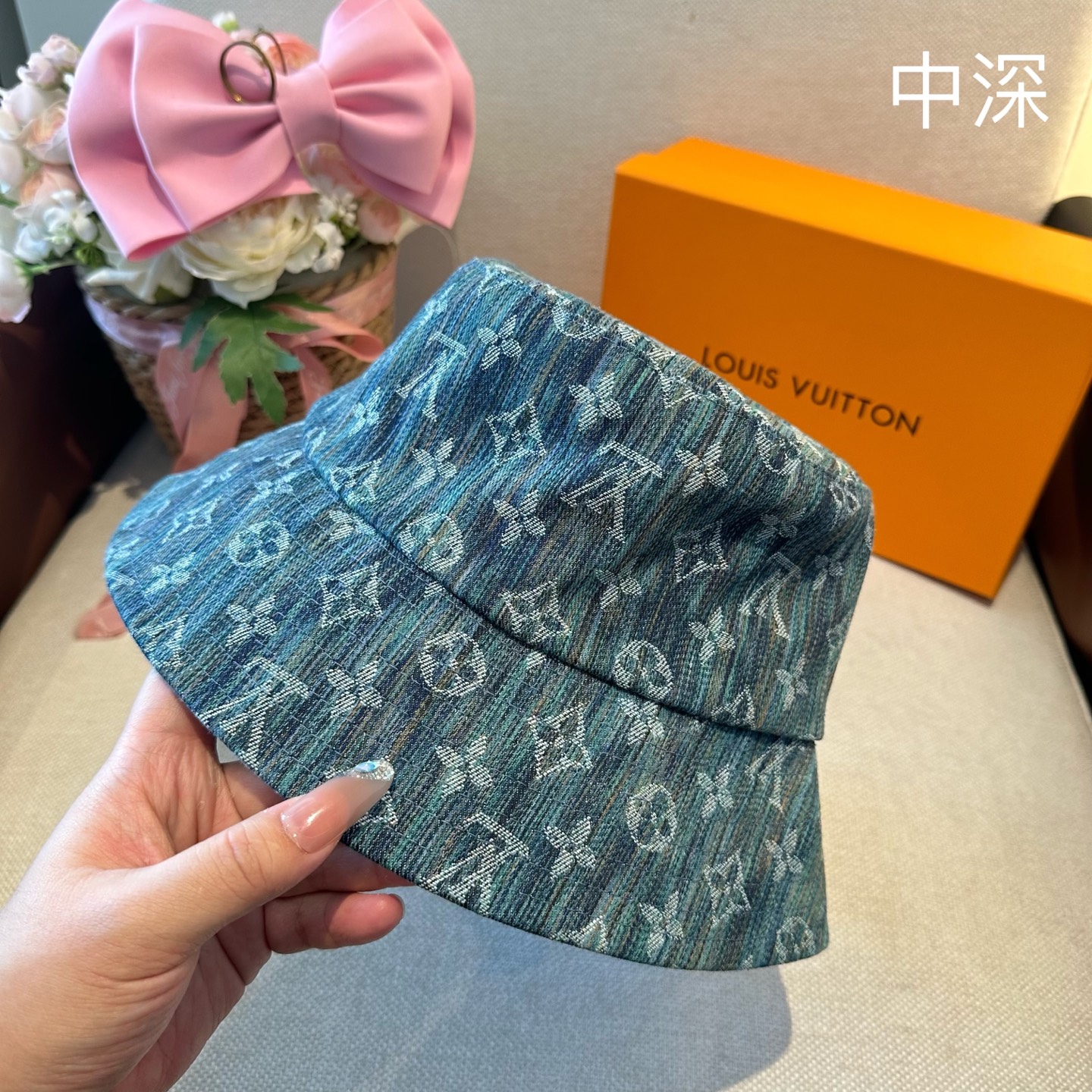 Louis Vuitton Lv路易威登2026新款可遮阳帽女透气渔夫帽