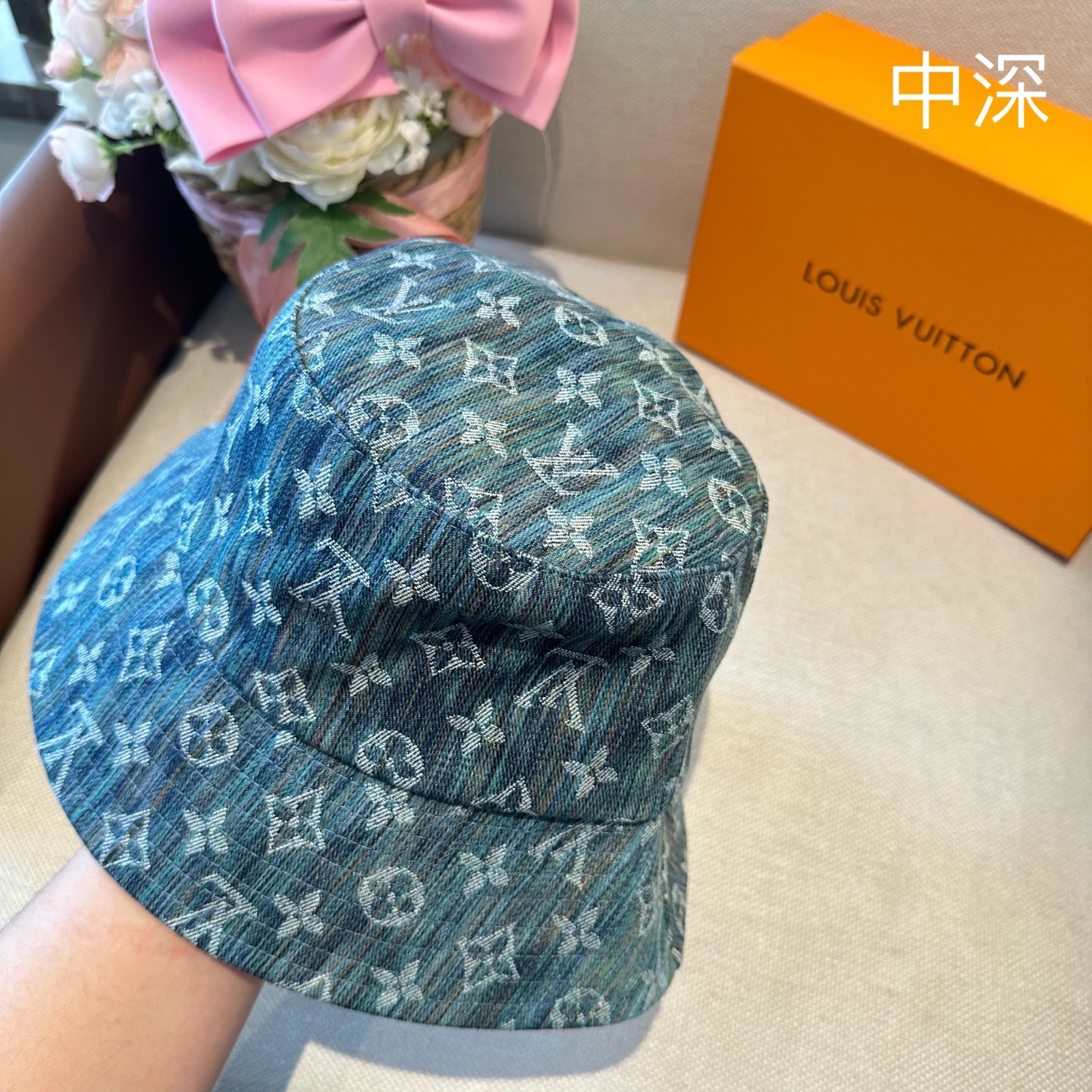 Louis Vuitton Lv路易威登2026新款可遮阳帽女透气渔夫帽