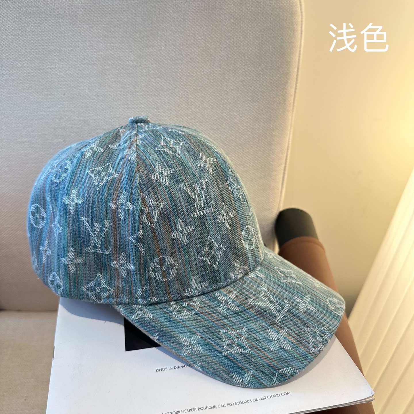 🧢路易威登棒球帽 LouisVuitton😍新款LV棒球帽，重工打造♥️高端大气，百搭款🤗男女通用！