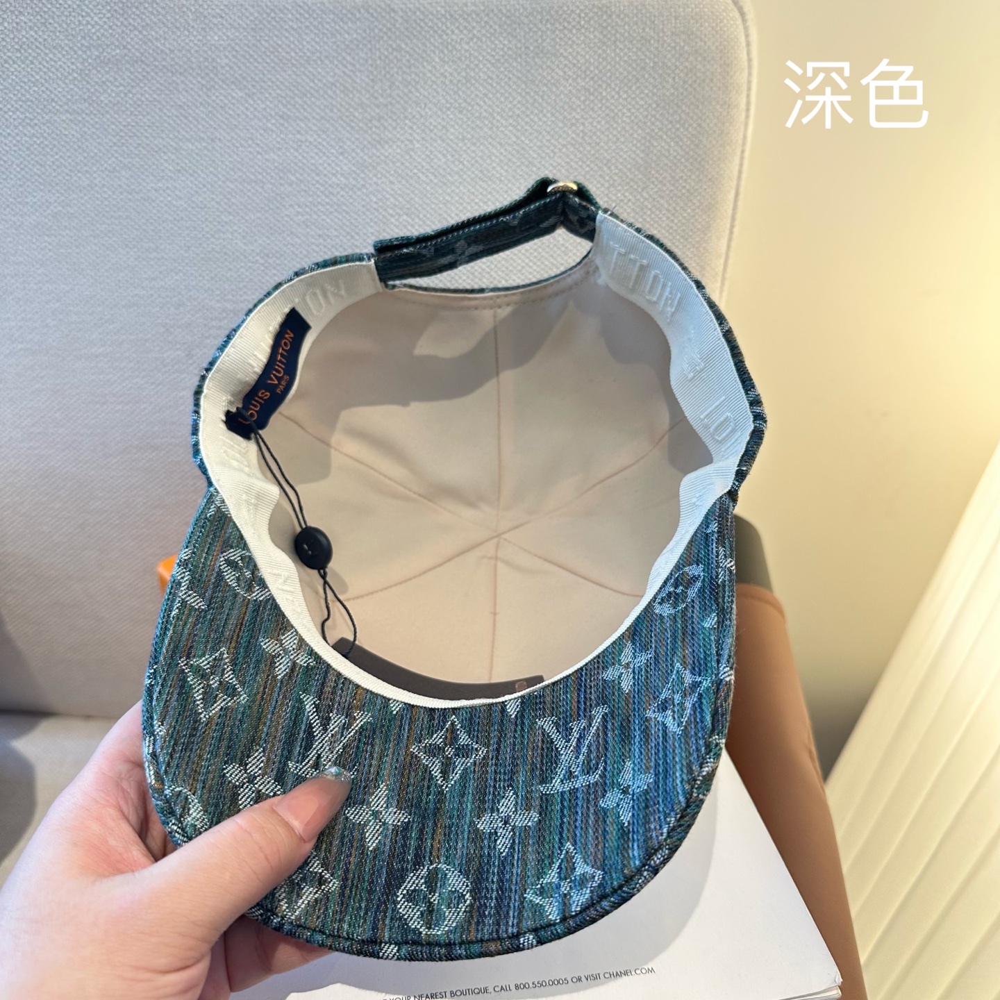 🧢路易威登棒球帽 LouisVuitton😍新款LV棒球帽，重工打造♥️高端大气，百搭款🤗男女通用！