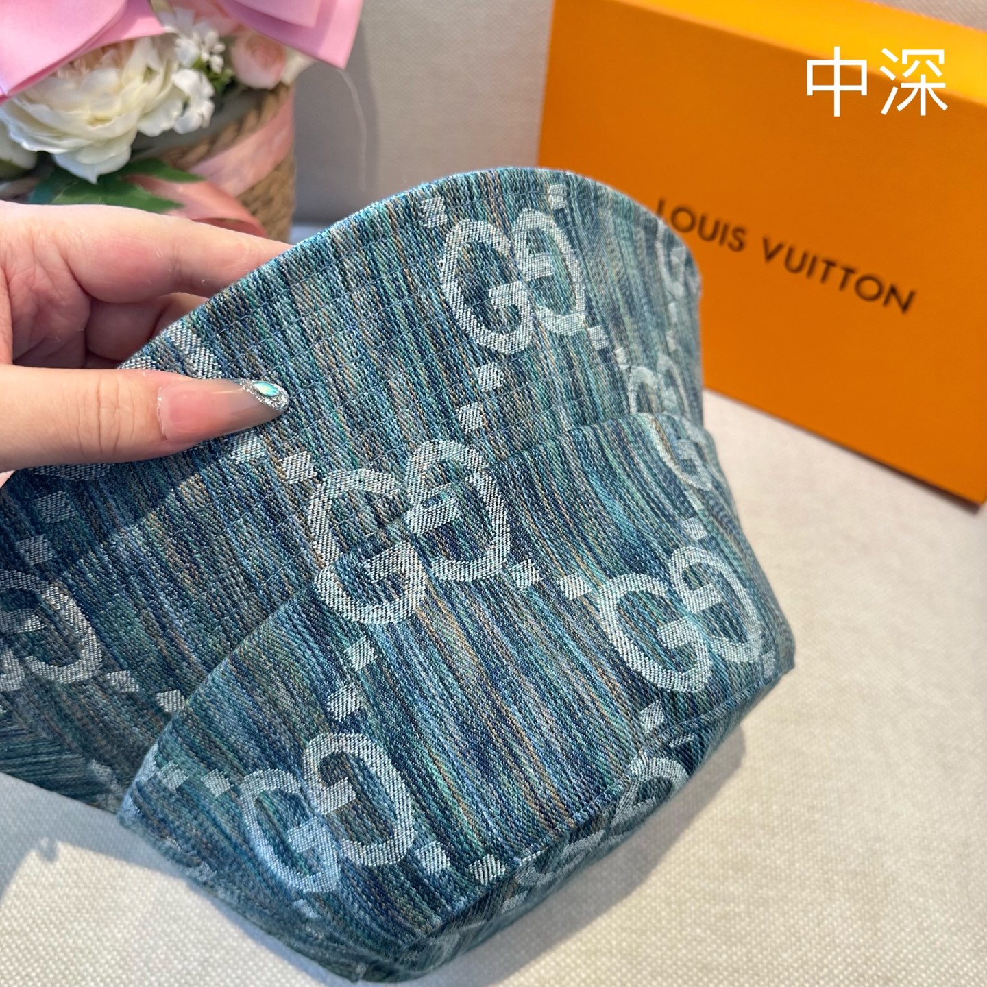 Gucci GUCCI古奇 2026新款可遮阳帽女透气渔夫帽