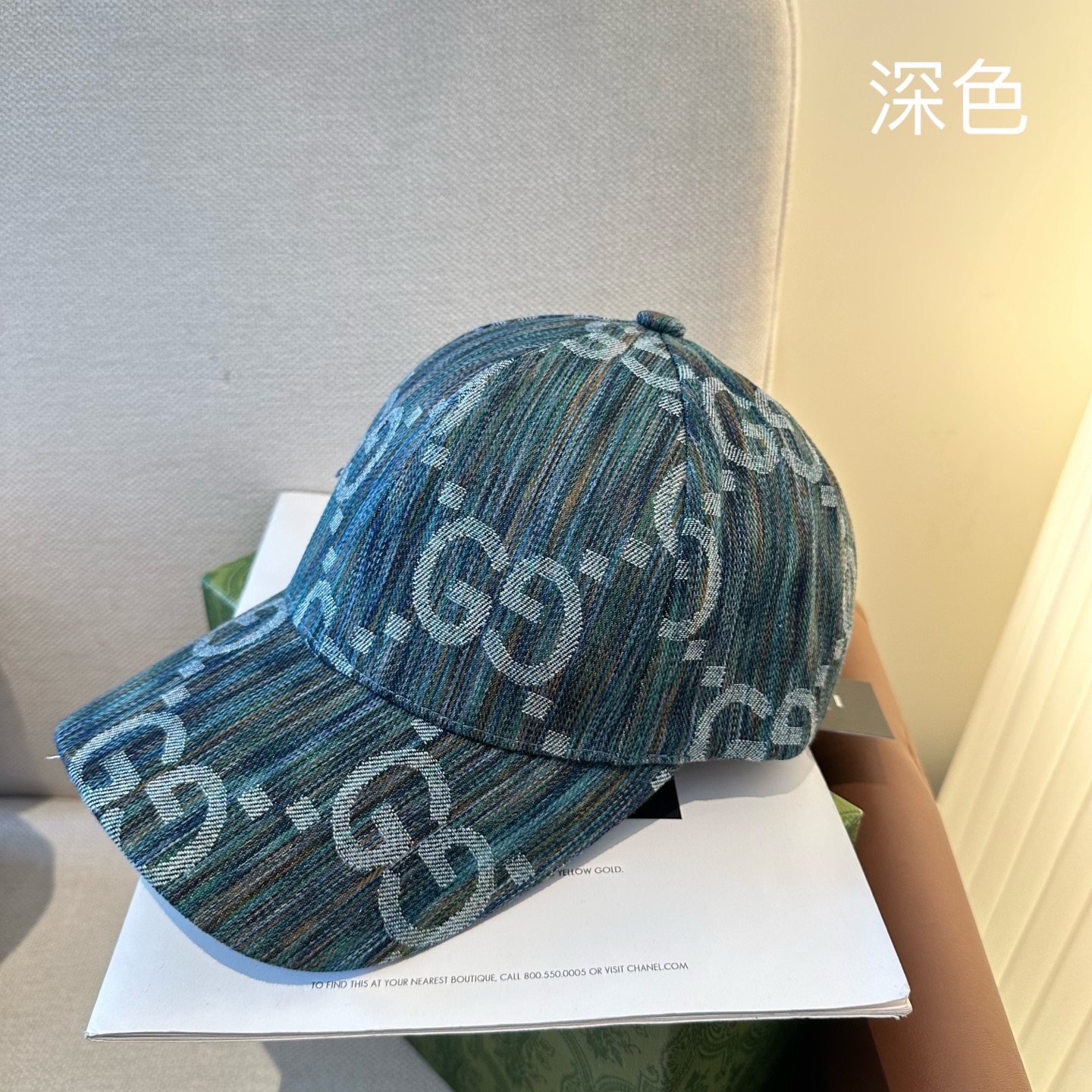 Gucci 新款棒球帽，重工打造 高端 ，百搭款