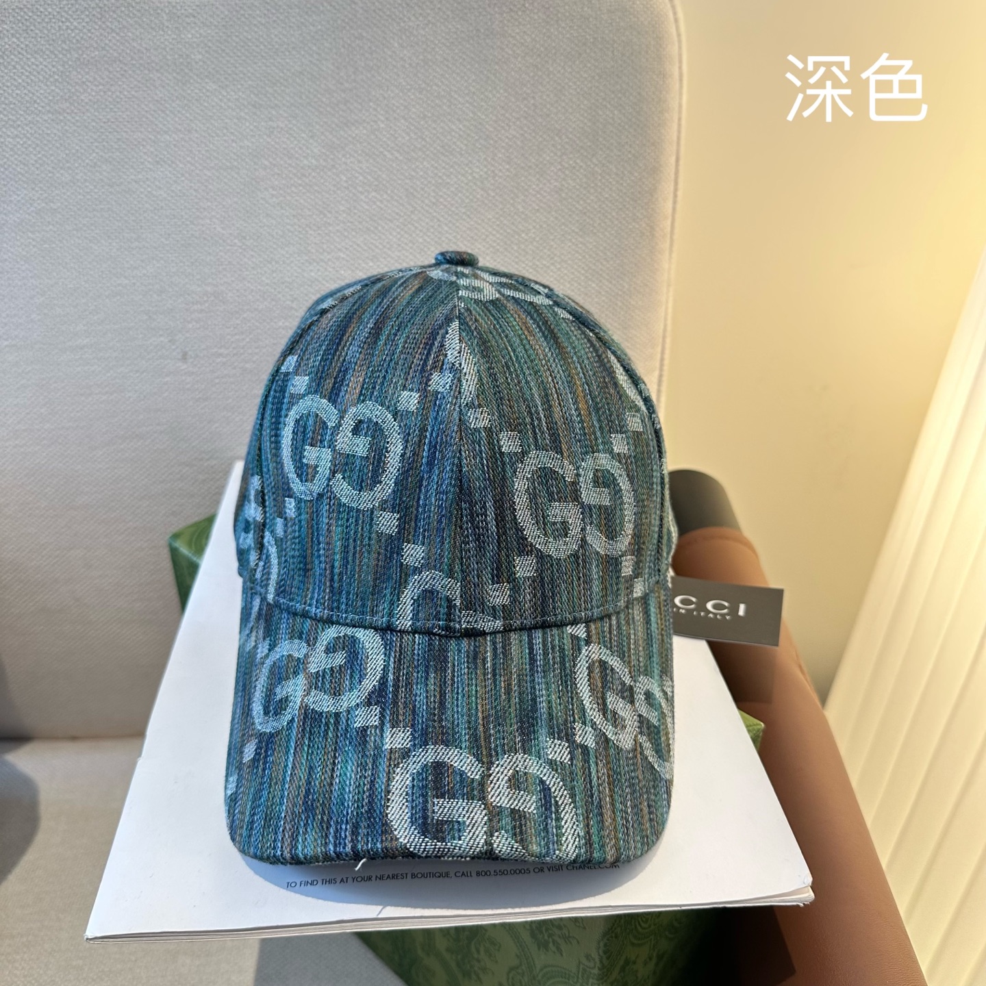 Gucci 新款棒球帽，重工打造 高端 ，百搭款