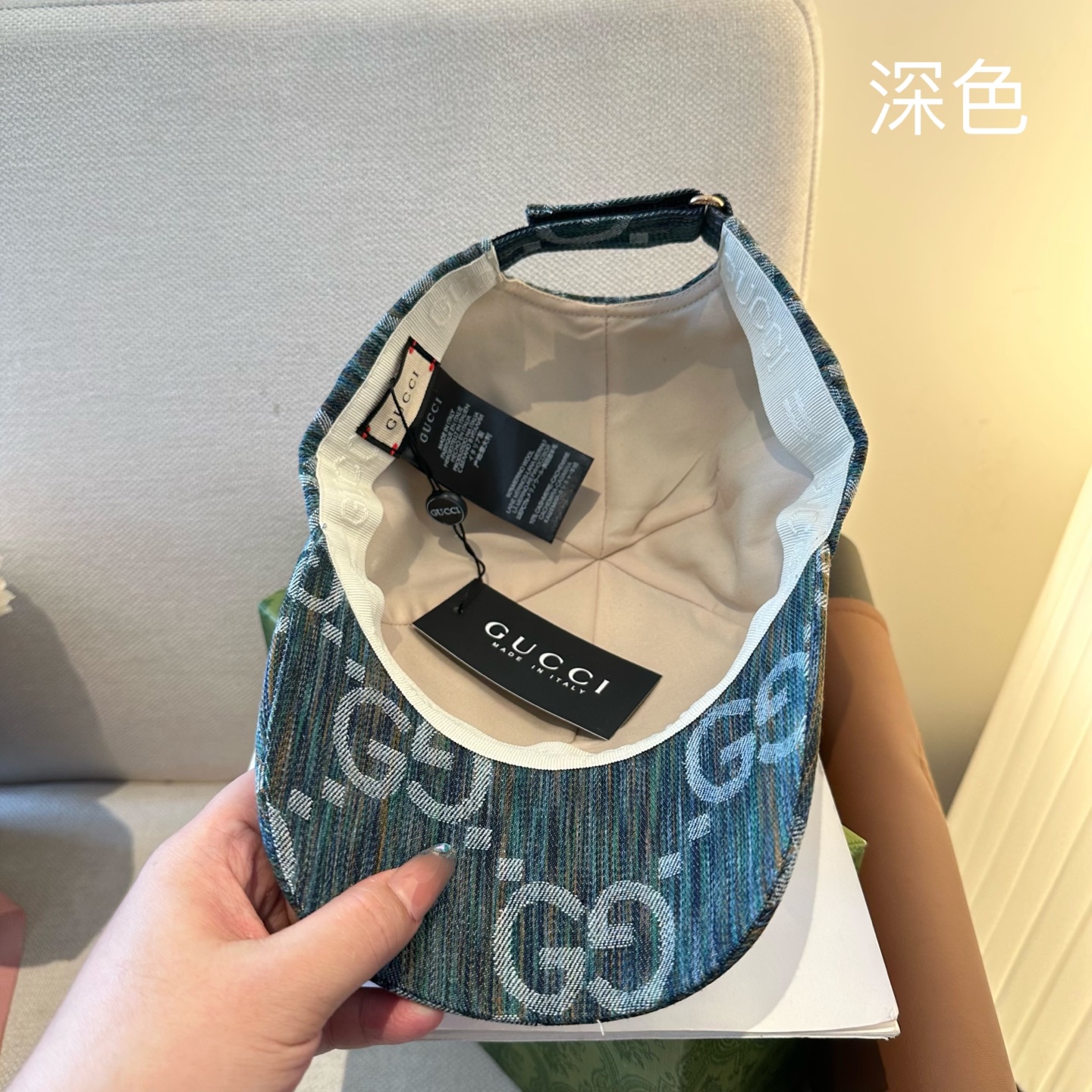 🧢GUCCI古奇棒球帽 😍新款棒球帽，重工打造♥️高端大气，百搭款🤗男女通用！