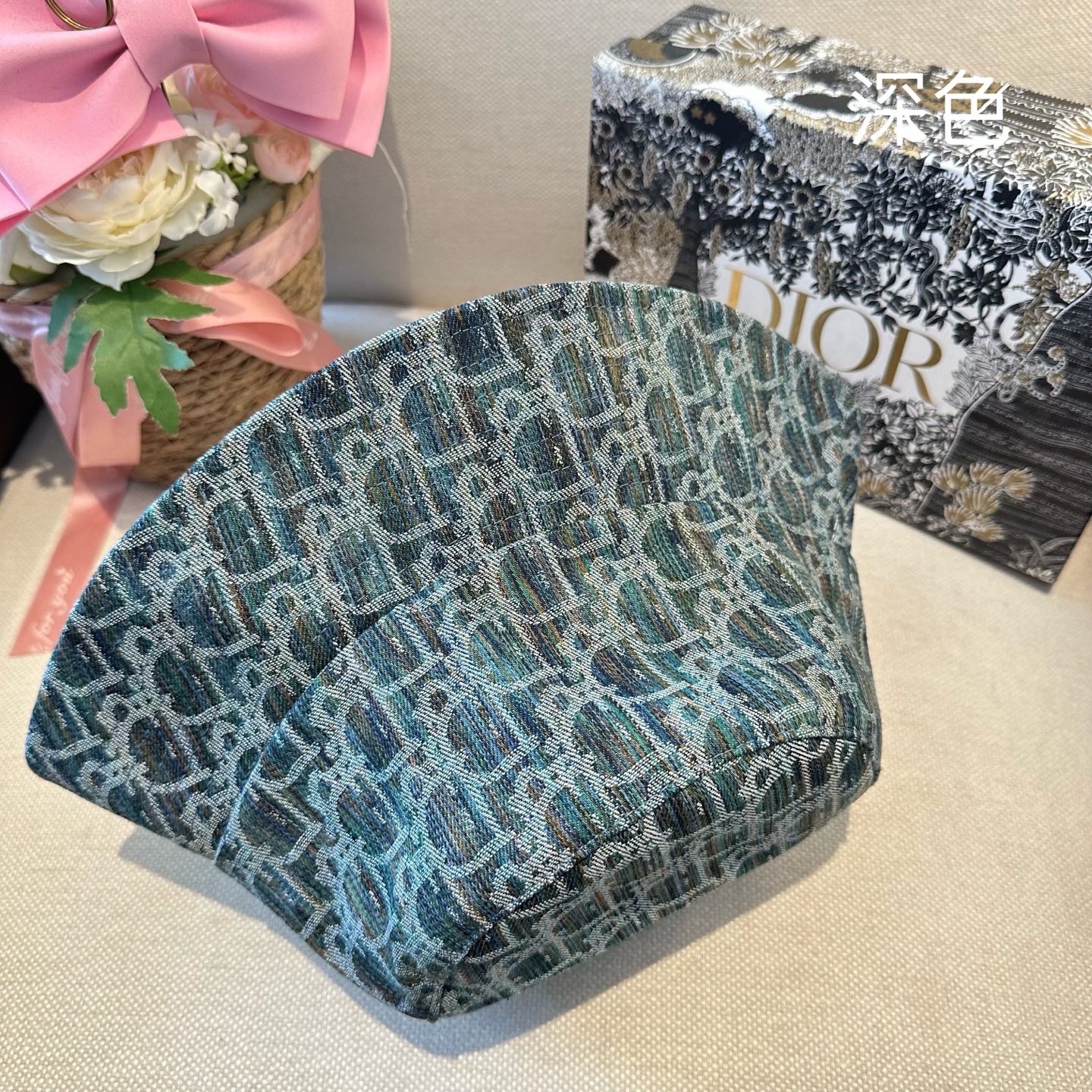 DIOR 迪奥 2026新款可遮阳帽女透气渔夫帽度假旅游拍照时尚搭子