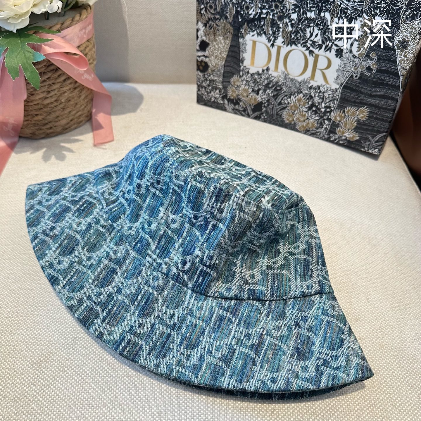 DIOR 迪奥 2026新款可遮阳帽女透气渔夫帽度假旅游拍照时尚搭子