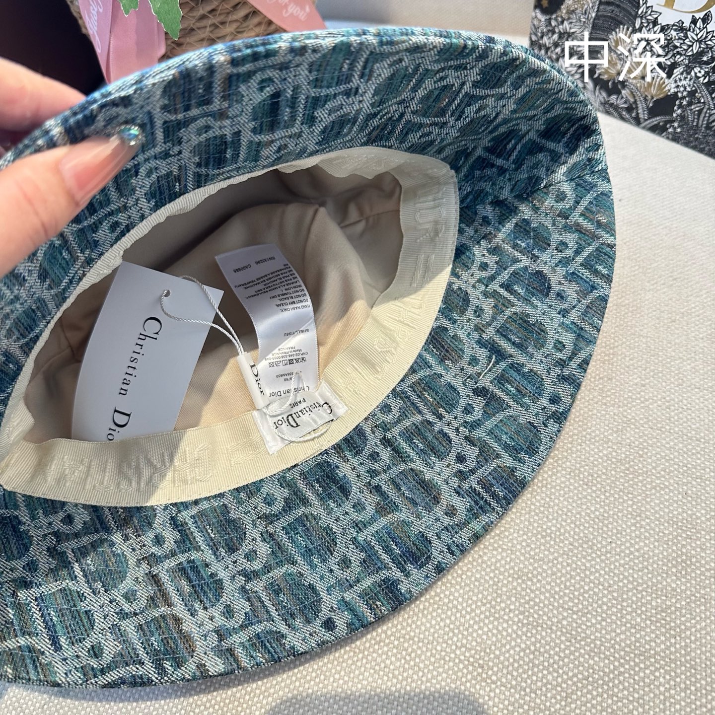 DIOR 迪奥 2026新款可遮阳帽女透气渔夫帽度假旅游拍照时尚搭子