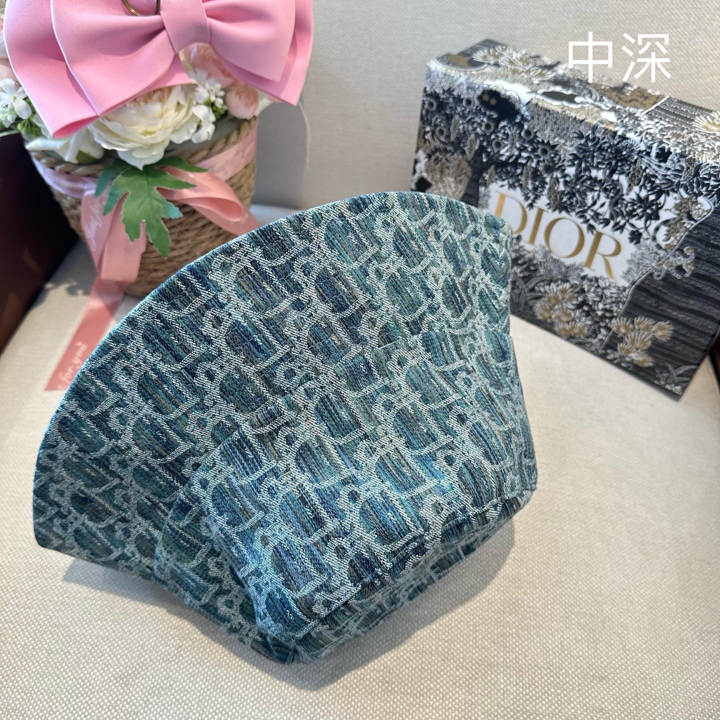 DIOR 迪奥 2026新款可遮阳帽女透气渔夫帽度假旅游拍照时尚搭子