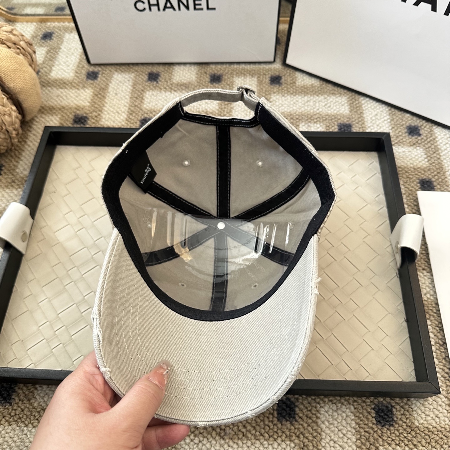 CHANEL香奈儿 新款简约棒球帽，新款出货，大牌款超好搭配，赶紧入手！