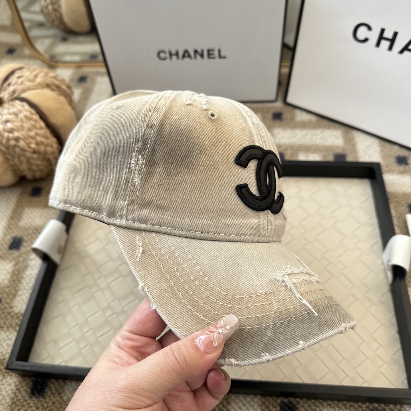 CHANEL香奈儿 新款简约棒球帽，新款出货，大牌款超好搭配，赶紧入手！
