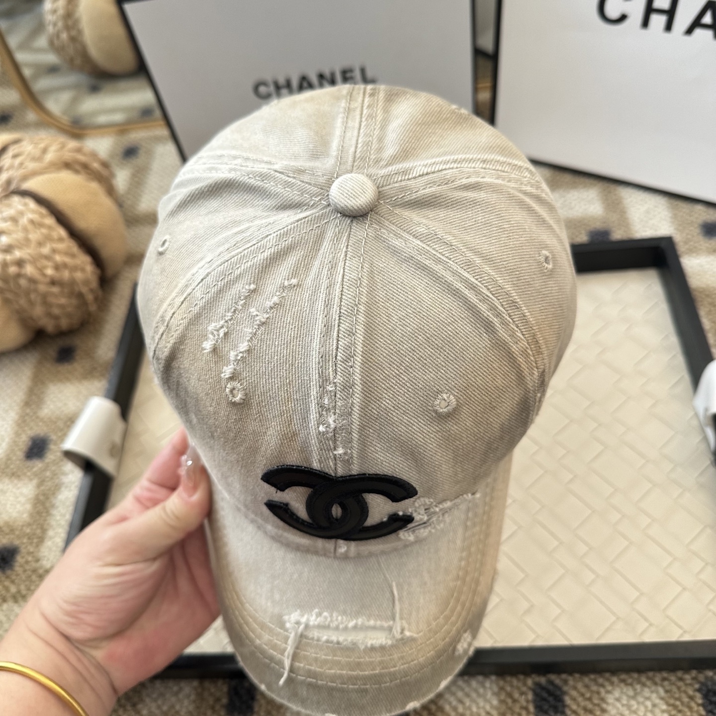 CHANEL香奈儿 新款简约棒球帽，新款出货，大牌款超好搭配，赶紧入手！