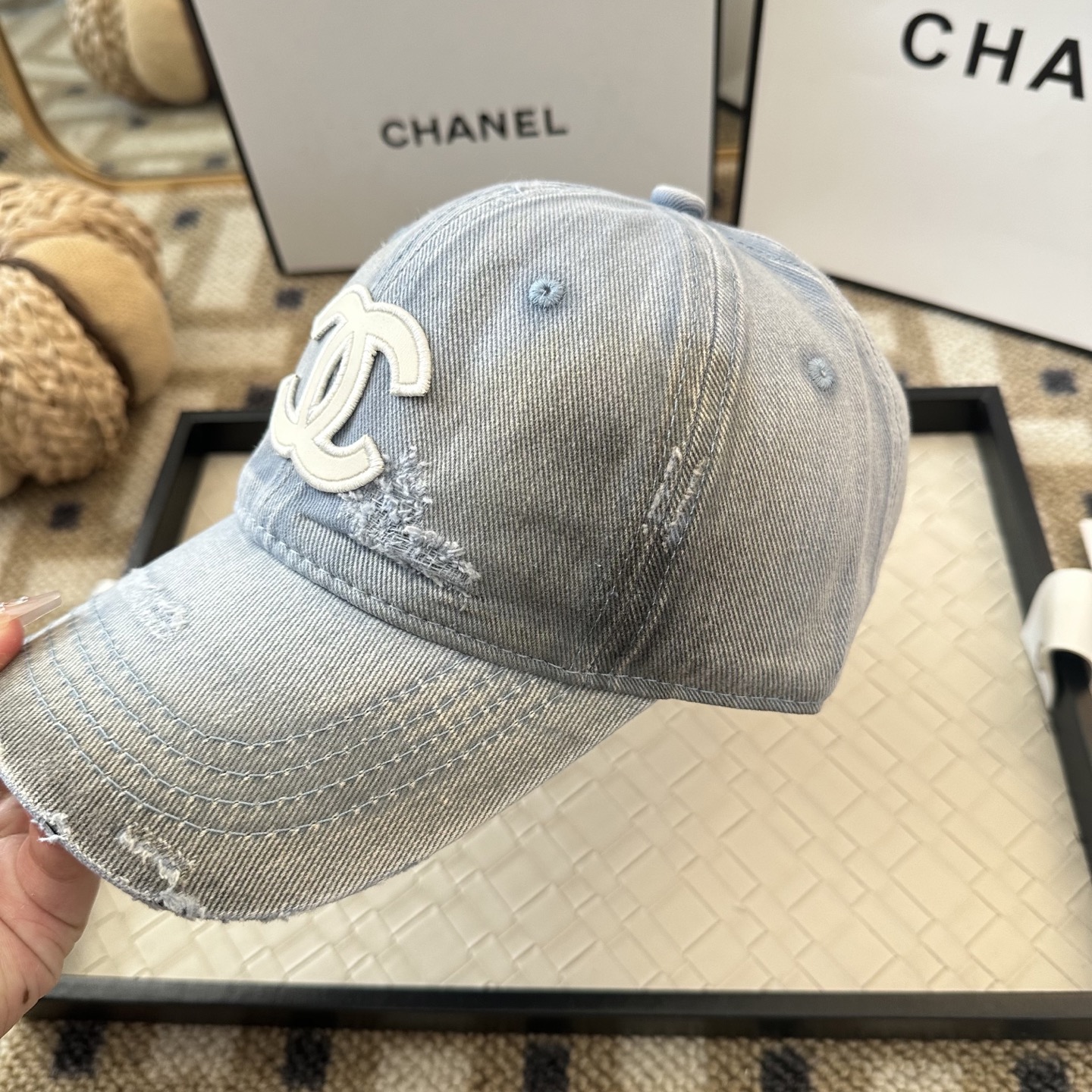 CHANEL香奈儿 新款简约棒球帽，新款出货，大牌款超好搭配，赶紧入手！