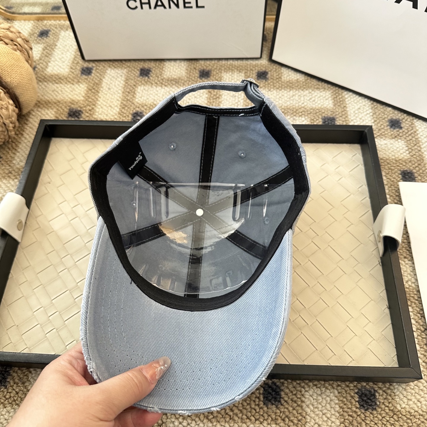 CHANEL香奈儿 新款简约棒球帽，新款出货，大牌款超好搭配，赶紧入手！