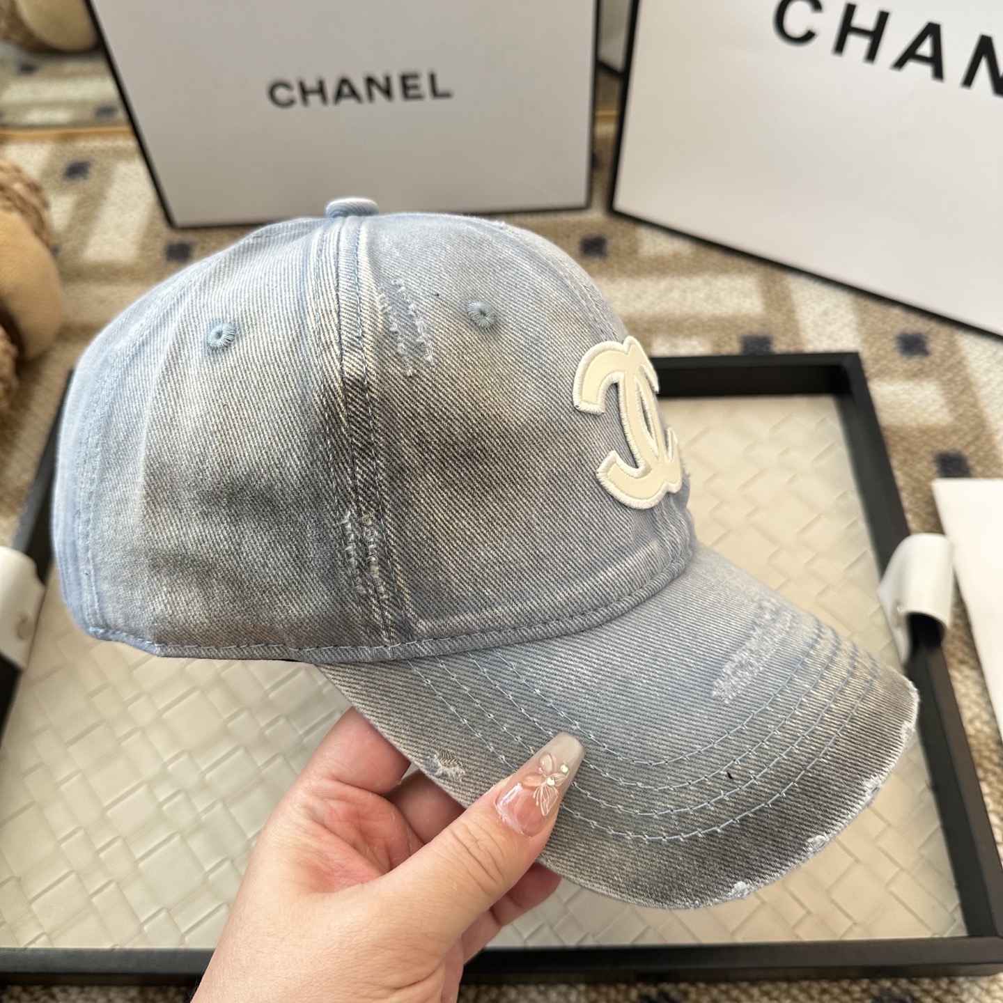 CHANEL香奈儿 新款简约棒球帽，新款出货，大牌款超好搭配，赶紧入手！