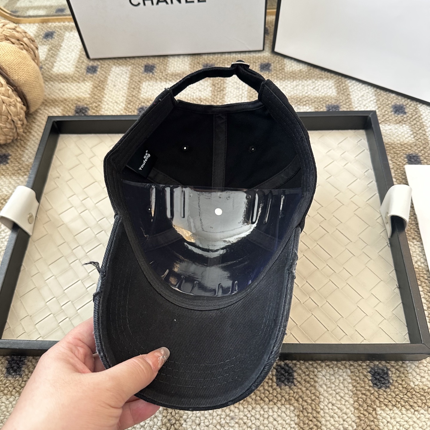 CHANEL香奈儿 新款简约棒球帽，新款出货，大牌款超好搭配，赶紧入手！