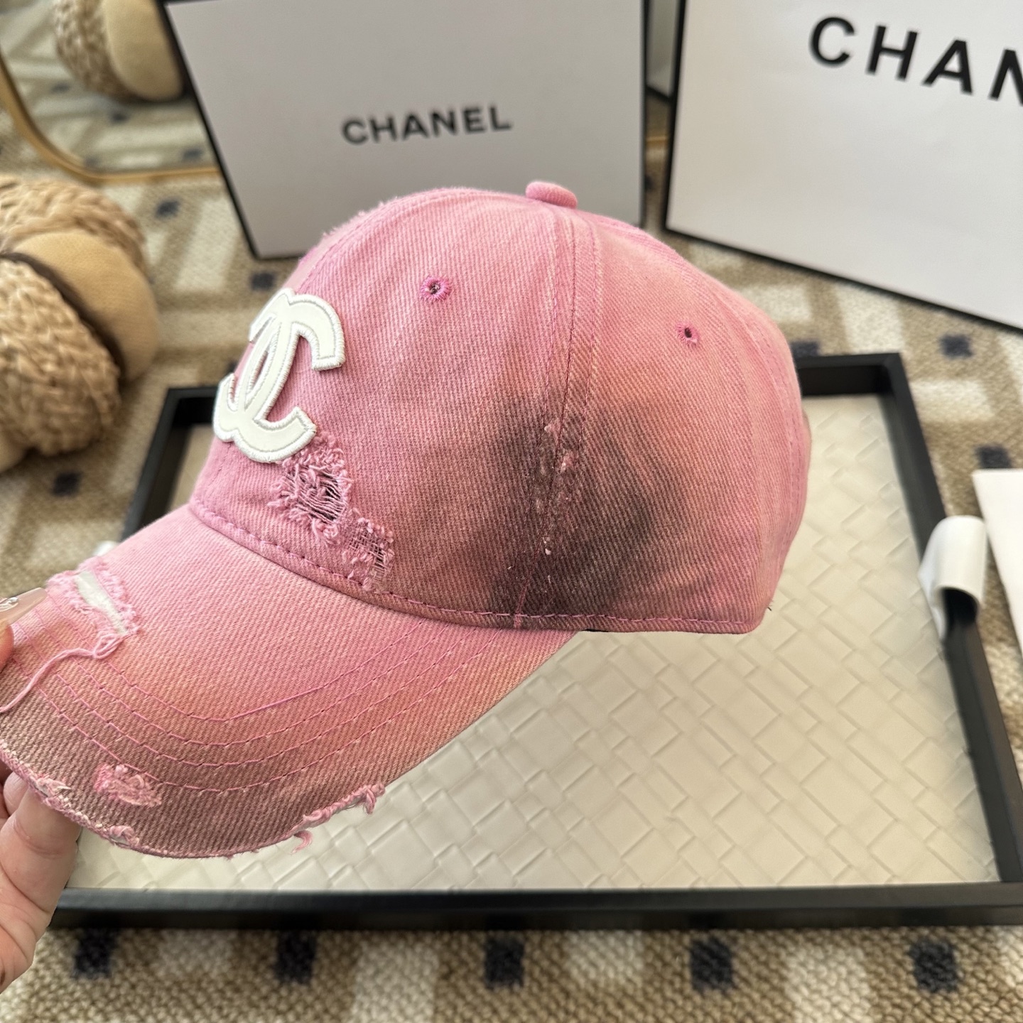 CHANEL香奈儿 新款简约棒球帽，新款出货，大牌款超好搭配，赶紧入手！