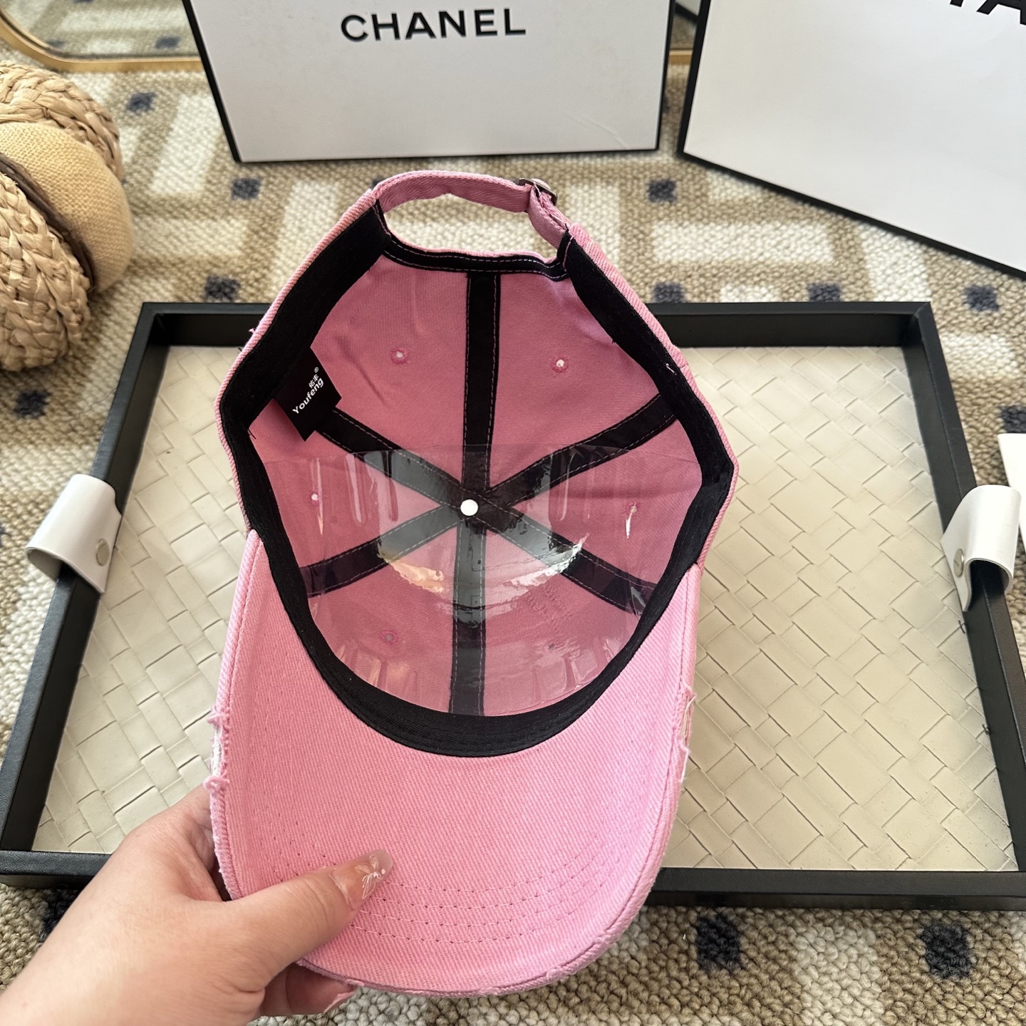 CHANEL香奈儿 新款简约棒球帽，新款出货，大牌款超好搭配，赶紧入手！