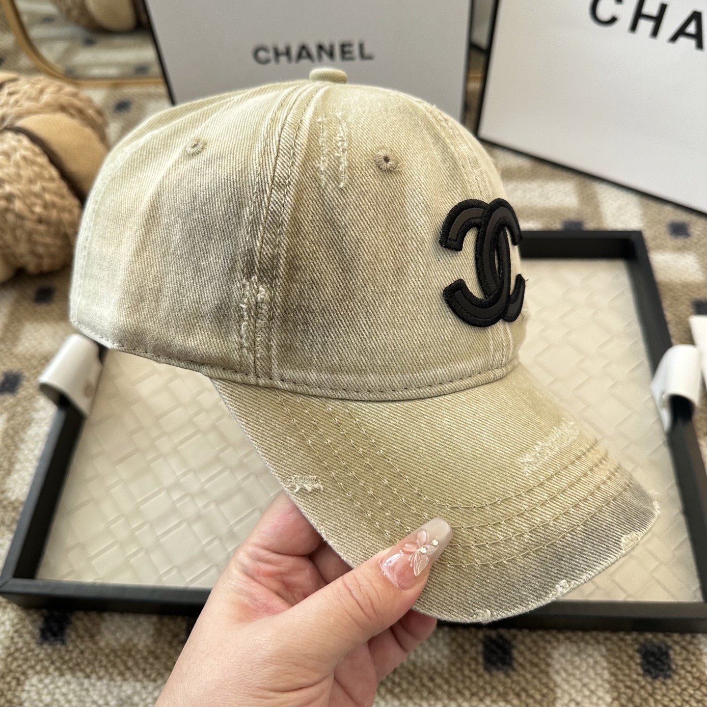CHANEL香奈儿 新款简约棒球帽，新款出货，大牌款超好搭配，赶紧入手！