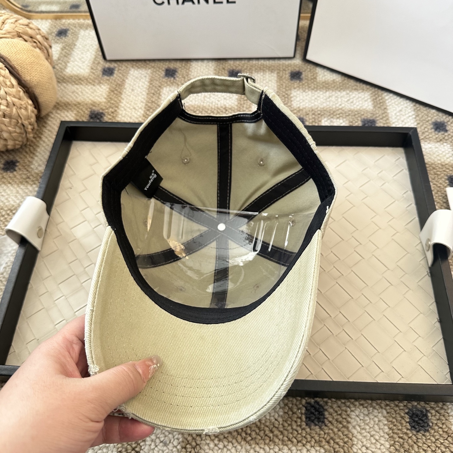 CHANEL香奈儿 新款简约棒球帽，新款出货，大牌款超好搭配，赶紧入手！