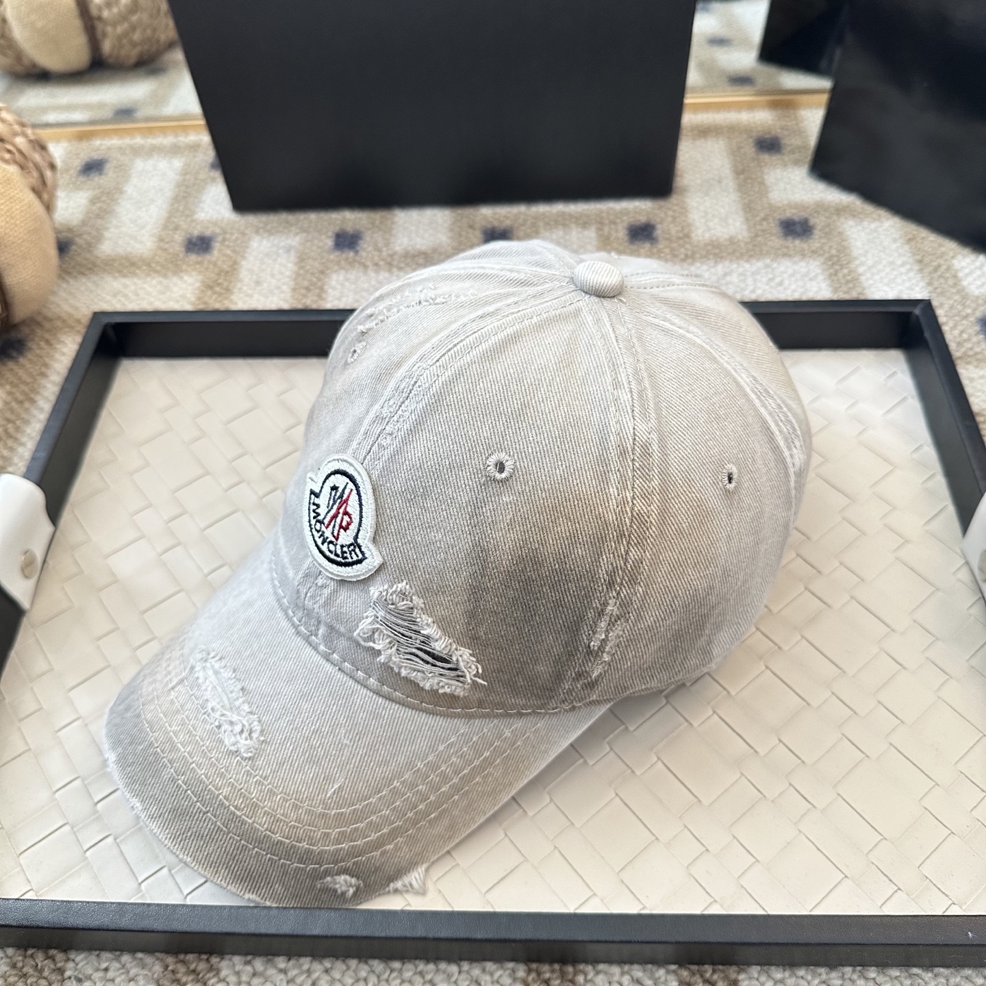 Moncler 新款棒球帽，重工打造 高端 ，百搭款