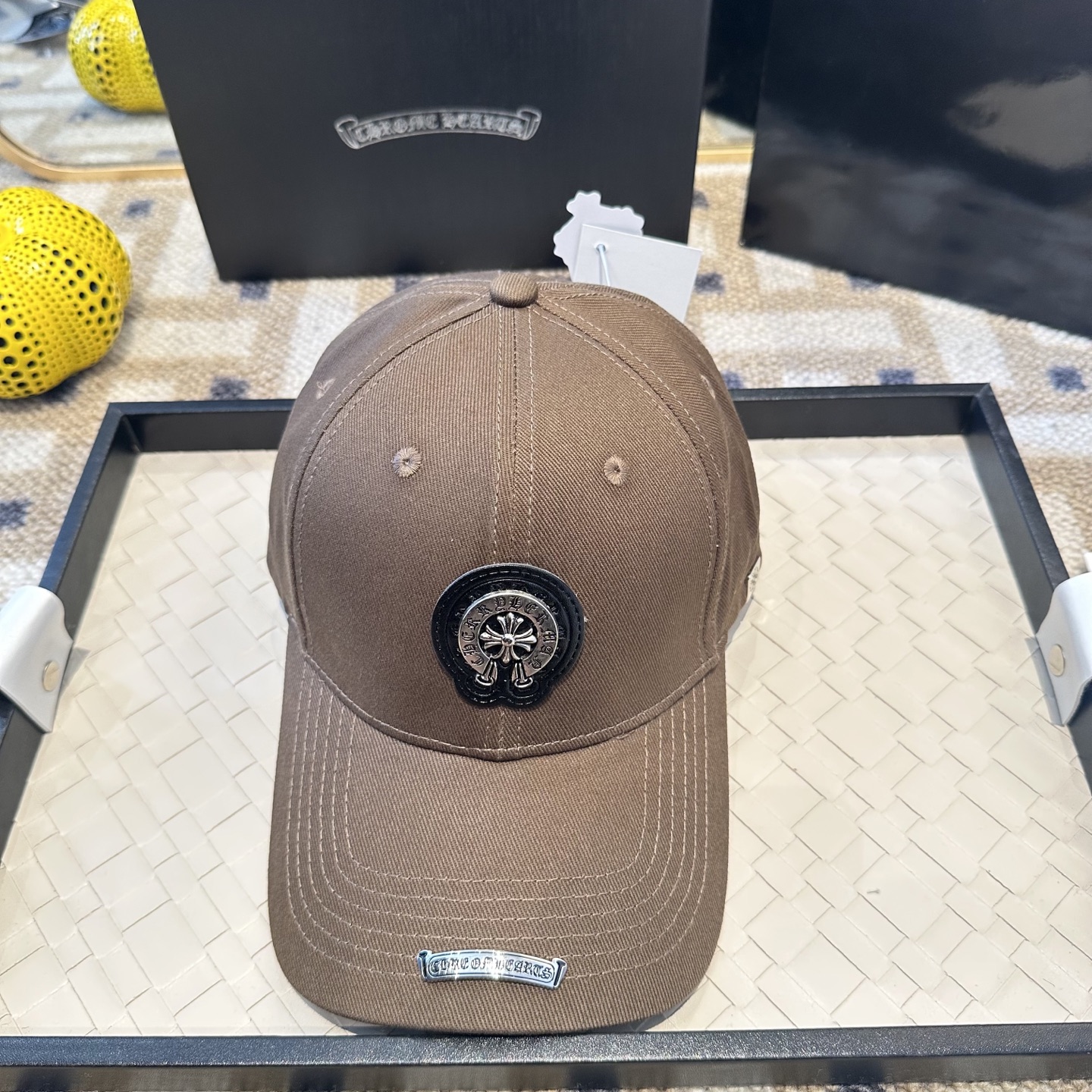 P70 Chrome hearts 克罗心 新款十字架 高品质棒球帽，高端定制版！网红时尚博主同款！墙裂推荐！质量巨好！谁戴谁好看~