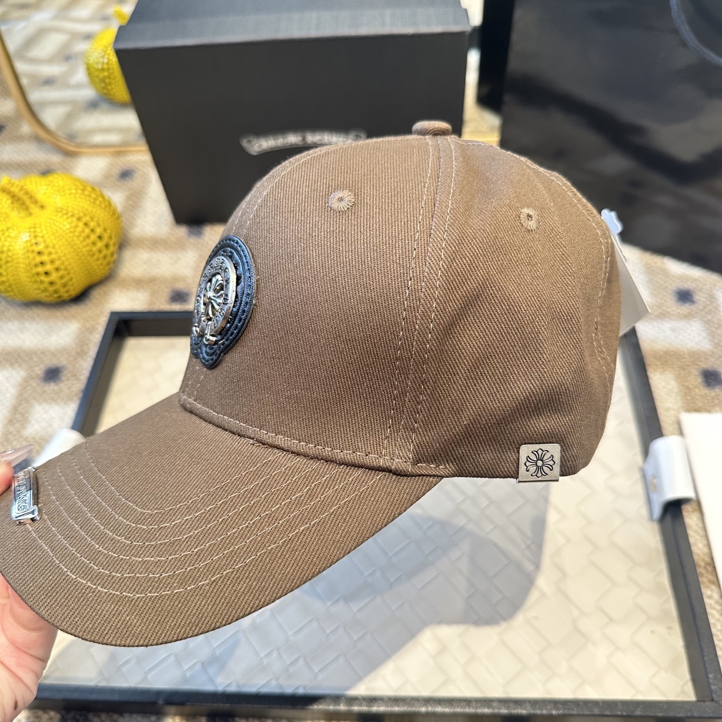 P70 Chrome hearts 克罗心 新款十字架 高品质棒球帽，高端定制版！网红时尚博主同款！墙裂推荐！质量巨好！谁戴谁好看~