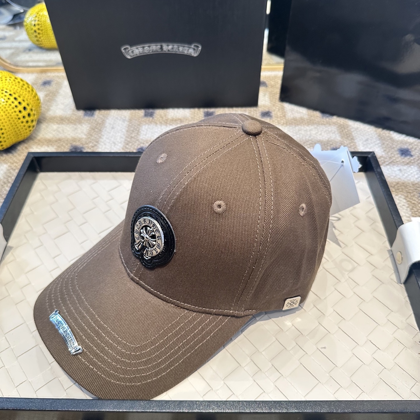 P70 Chrome hearts 克罗心 新款十字架 高品质棒球帽，高端定制版！网红时尚博主同款！墙裂推荐！质量巨好！谁戴谁好看~