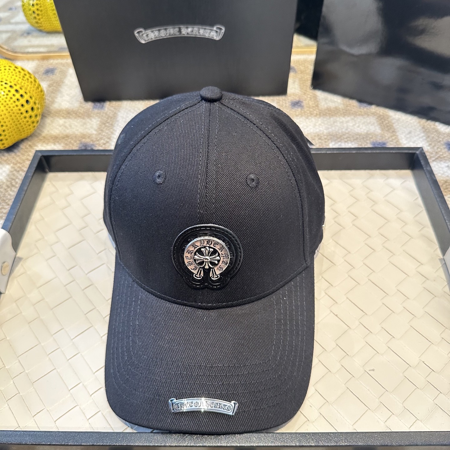 P70Chrome hearts 克罗心 新款十字架 高品质棒球帽，高端定制版！网红时尚博主同款！墙裂推荐！质量巨好！谁戴谁好看~