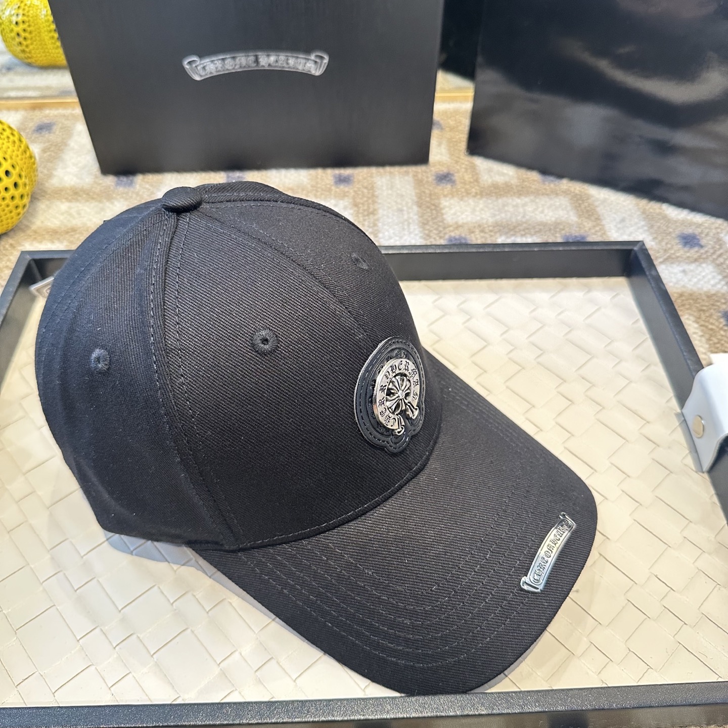 P70Chrome hearts 克罗心 新款十字架 高品质棒球帽，高端定制版！网红时尚博主同款！墙裂推荐！质量巨好！谁戴谁好看~