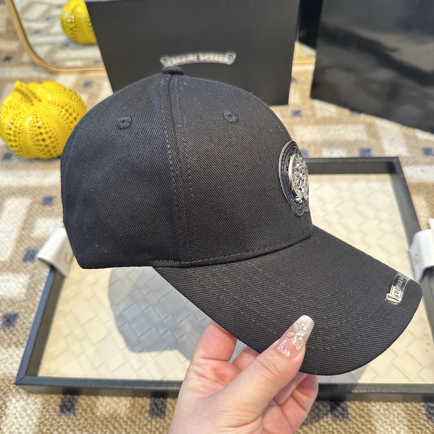 P70Chrome hearts 克罗心 新款十字架 高品质棒球帽，高端定制版！网红时尚博主同款！墙裂推荐！质量巨好！谁戴谁好看~