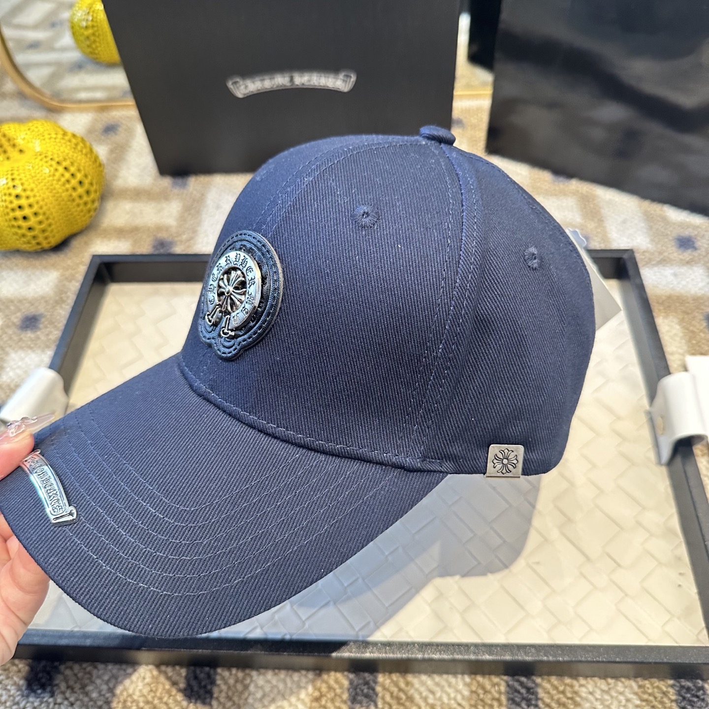 P70Chrome hearts 克罗心 新款十字架 高品质棒球帽，高端定制版！网红时尚博主同款！墙裂推荐！质量巨好！谁戴谁好看~