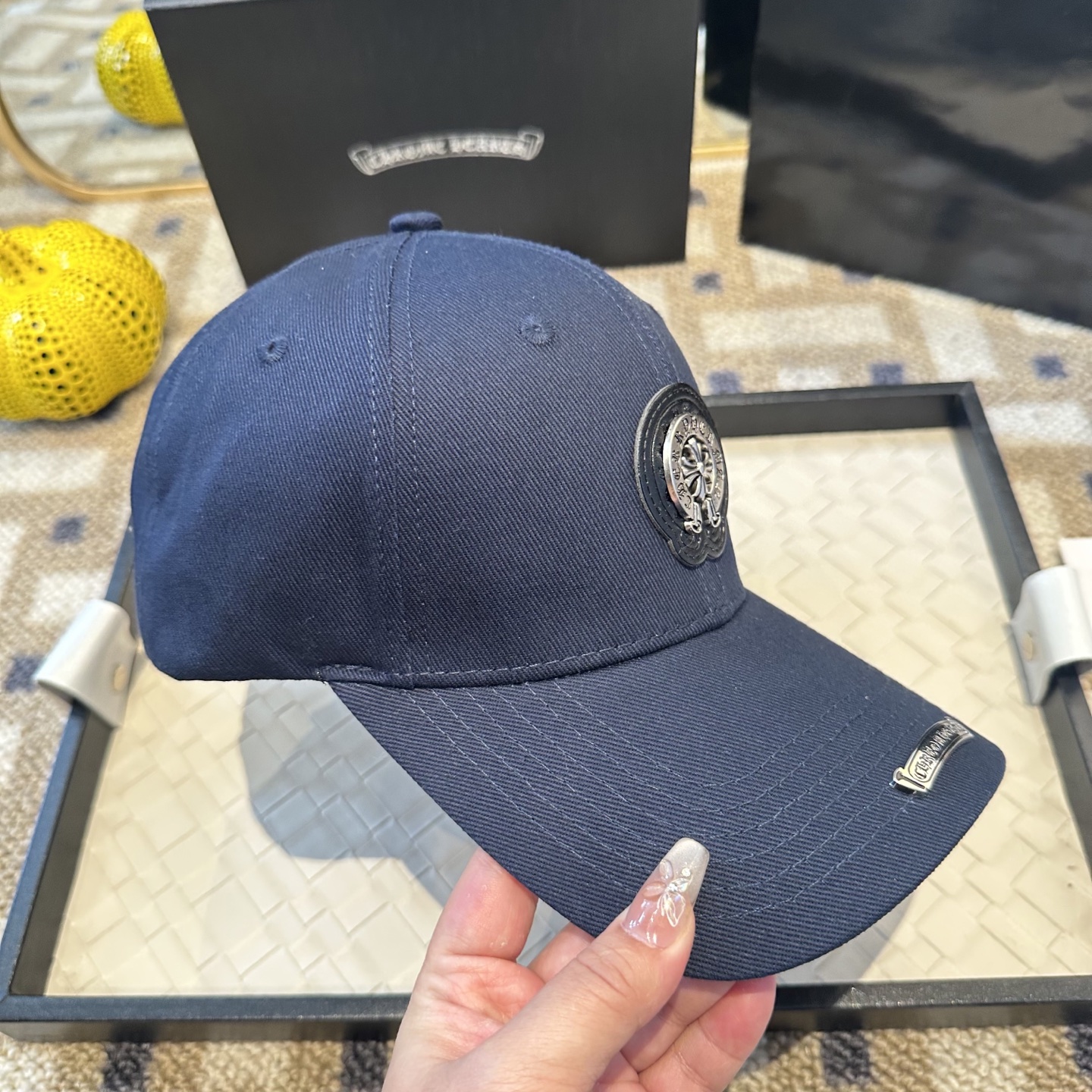 P70Chrome hearts 克罗心 新款十字架 高品质棒球帽，高端定制版！网红时尚博主同款！墙裂推荐！质量巨好！谁戴谁好看~