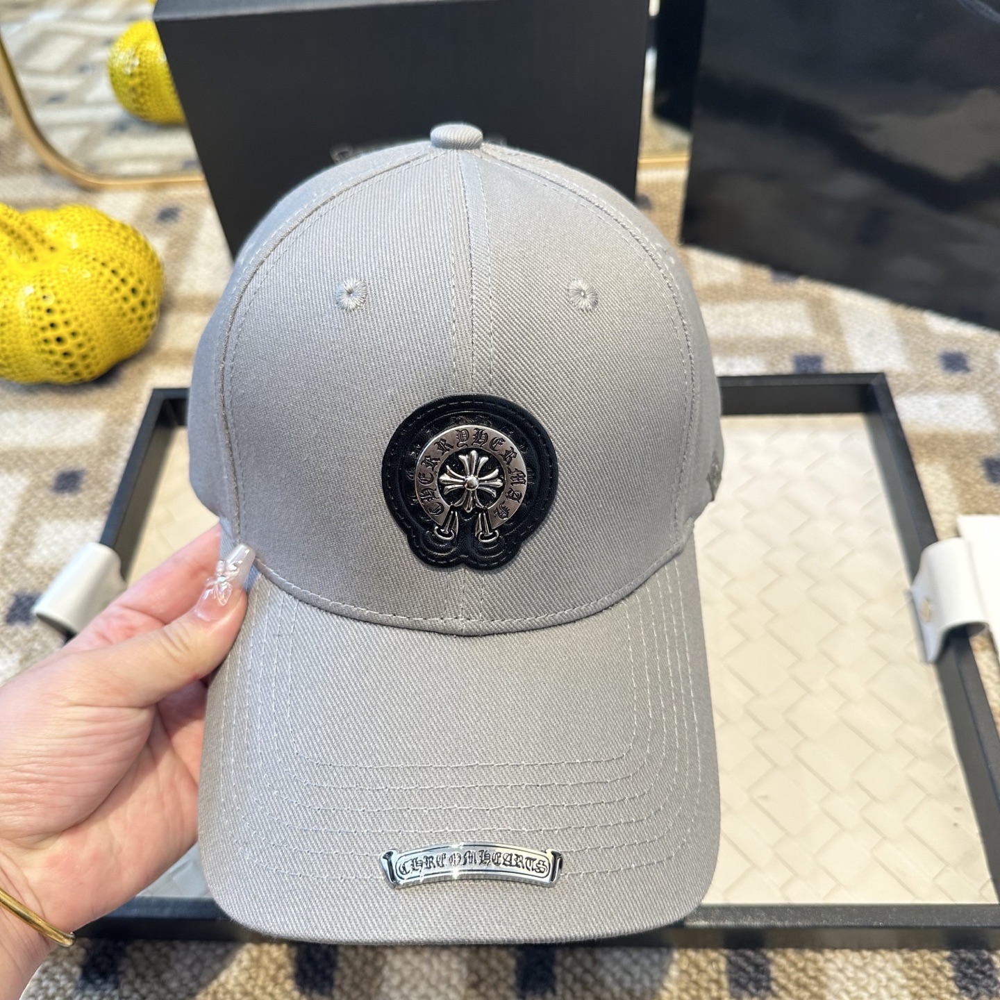 P70Chrome hearts 克罗心 新款十字架 高品质棒球帽，高端定制版！网红时尚博主同款！墙裂推荐！质量巨好！谁戴谁好看~