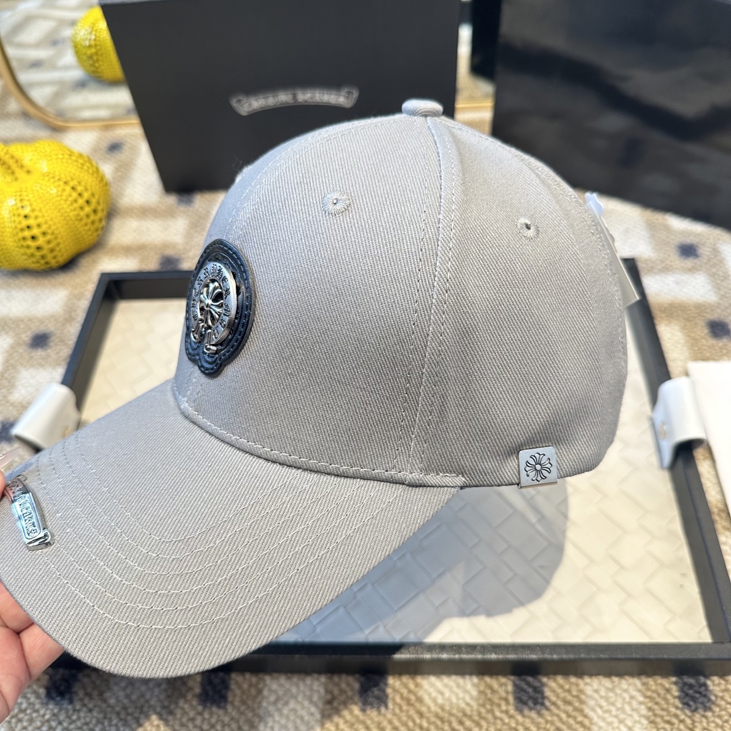 P70Chrome hearts 克罗心 新款十字架 高品质棒球帽，高端定制版！网红时尚博主同款！墙裂推荐！质量巨好！谁戴谁好看~