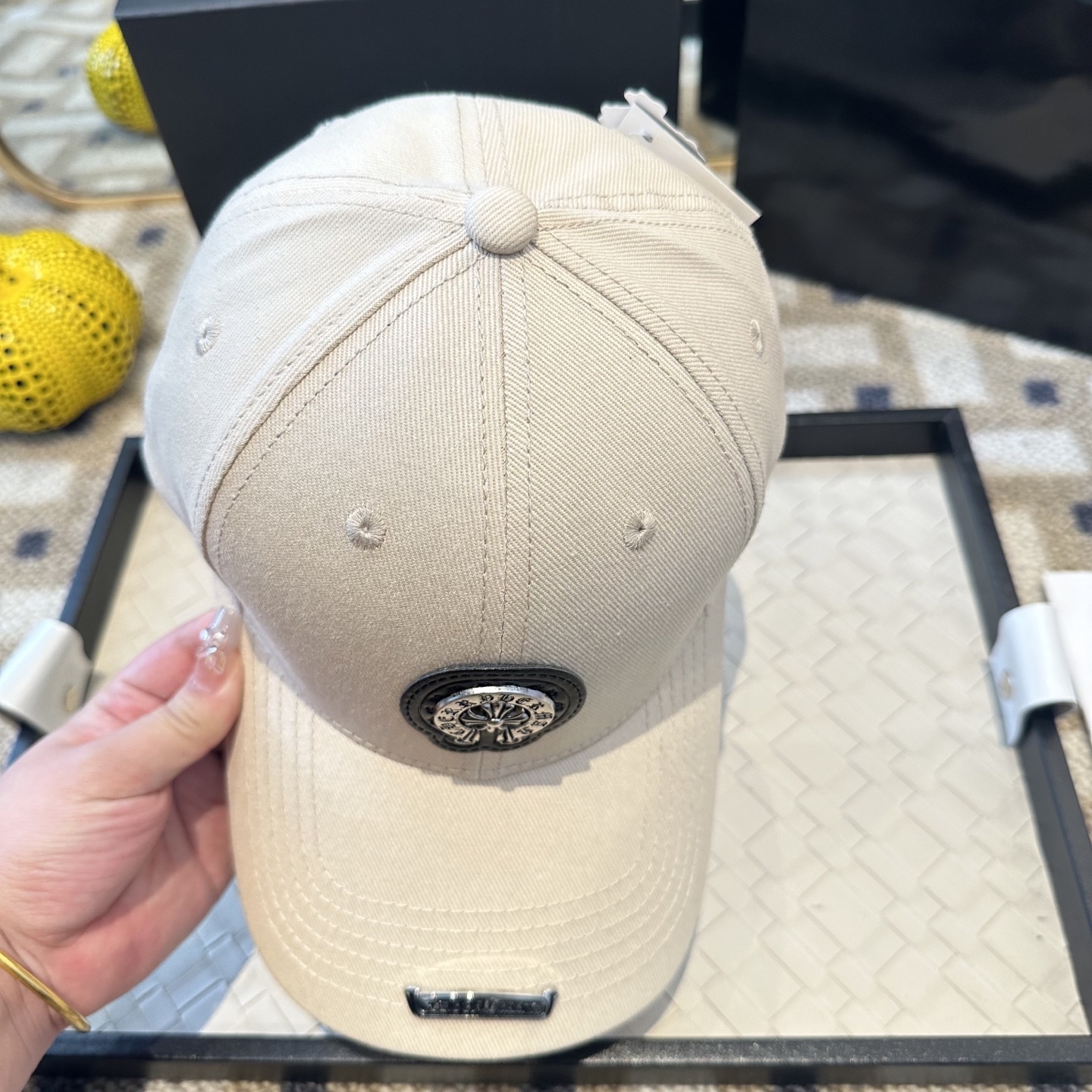 P70Chrome hearts 克罗心 新款十字架 高品质棒球帽，高端定制版！网红时尚博主同款！墙裂推荐！质量巨好！谁戴谁好看~