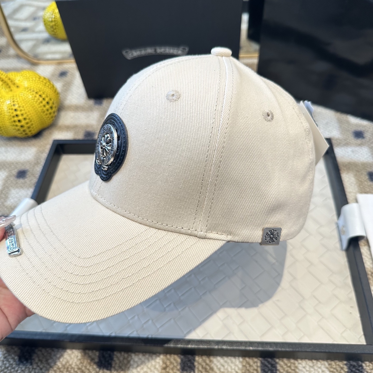 P70Chrome hearts 克罗心 新款十字架 高品质棒球帽，高端定制版！网红时尚博主同款！墙裂推荐！质量巨好！谁戴谁好看~