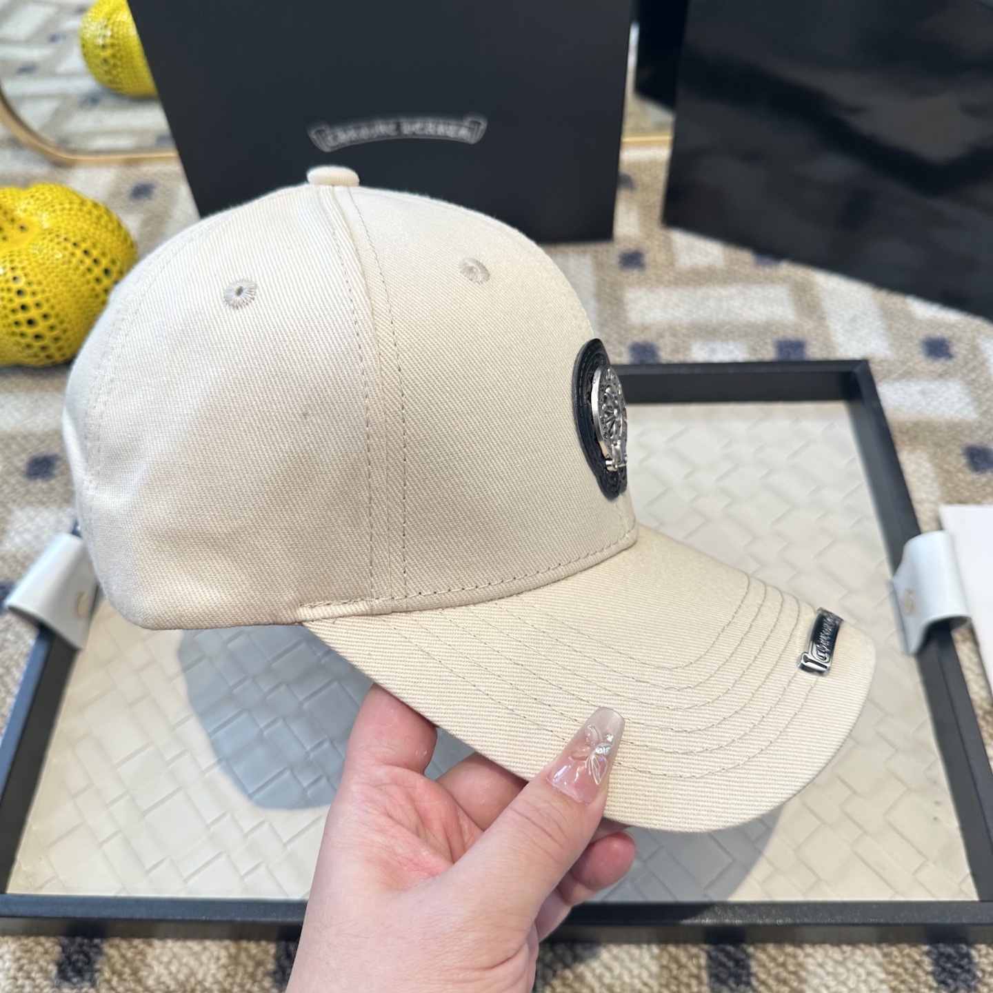 P70Chrome hearts 克罗心 新款十字架 高品质棒球帽，高端定制版！网红时尚博主同款！墙裂推荐！质量巨好！谁戴谁好看~