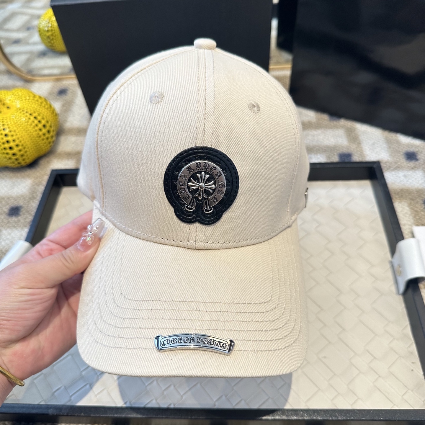 P70Chrome hearts 克罗心 新款十字架 高品质棒球帽，高端定制版！网红时尚博主同款！墙裂推荐！质量巨好！谁戴谁好看~