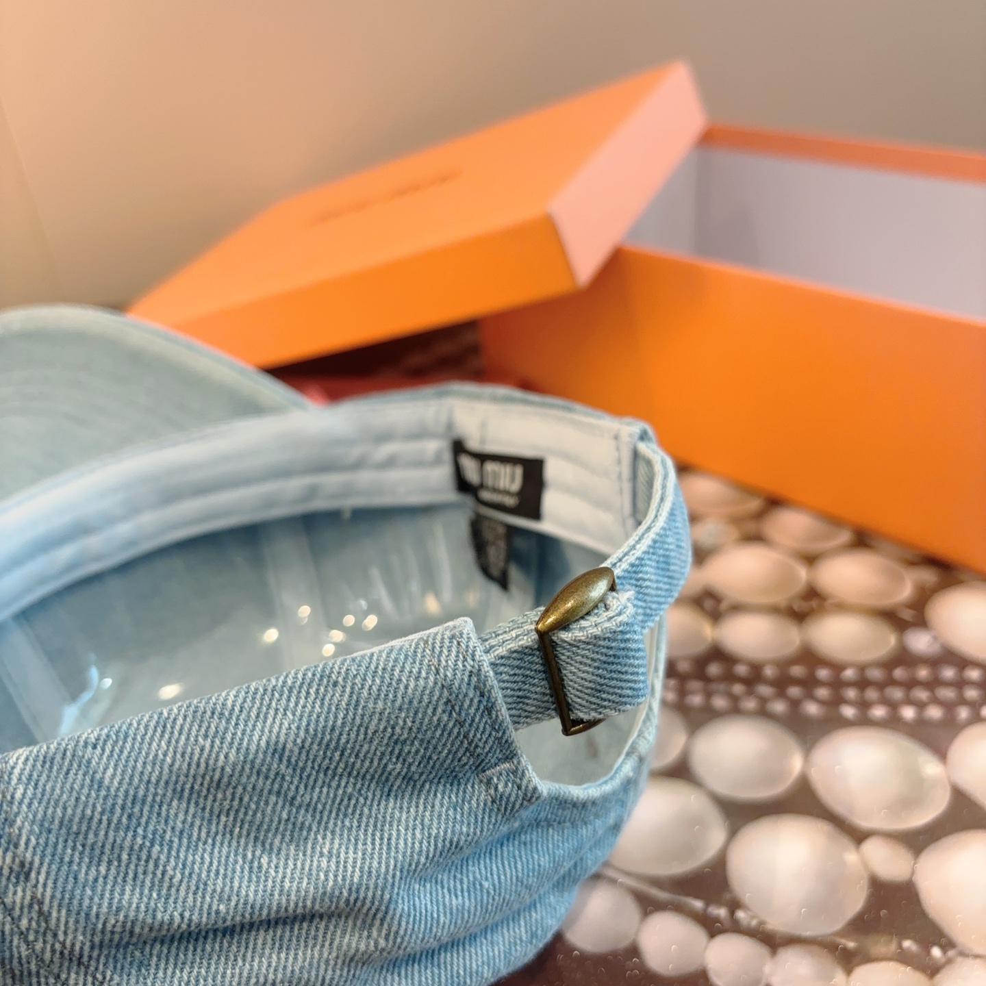 P63 谬谬miumiu 原单 新款棒球帽，正品开模订制，原版做工细致质量超赞！