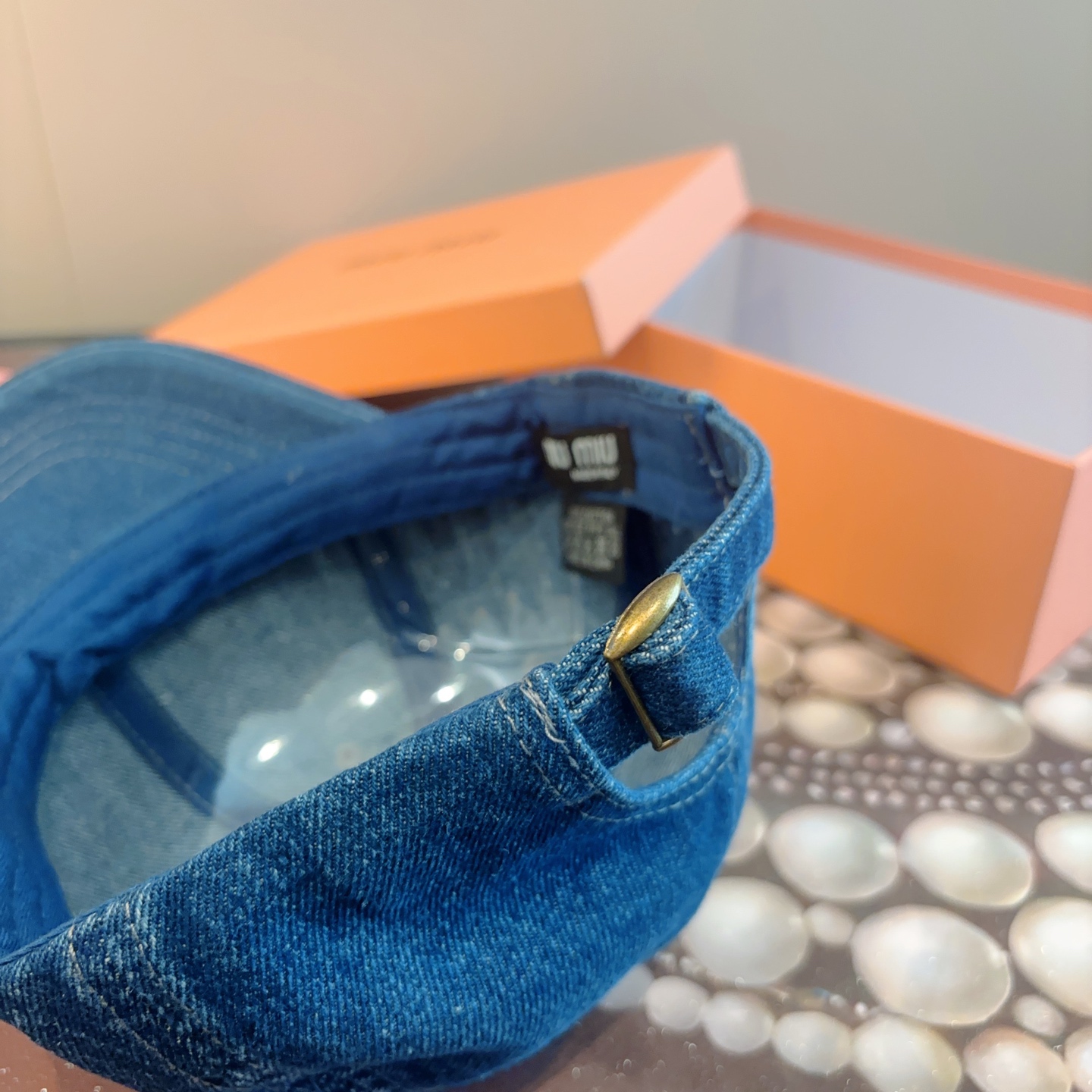 P63 谬谬miumiu 原单 新款棒球帽，正品开模订制，原版做工细致质量超赞！